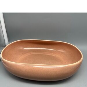 Vintage RUSSEL WRIGHT Steubenville Coral Serving Vegetable‎ Bowl MCM